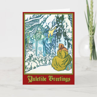 Vader Frost - Yuletide Groeten Feestdagen Kaart