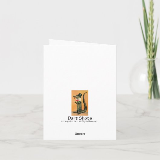 Vader Gator-Kaart Kaart (Achterkant)