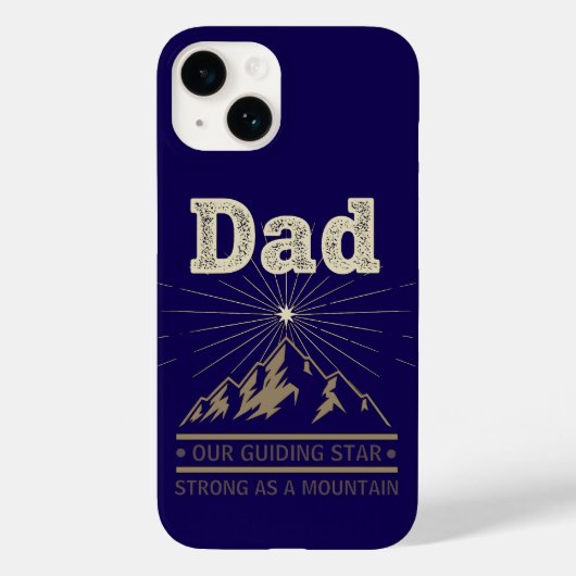 Vader Gidsster Berg Case-Mate iPhone Case (Achterkant)