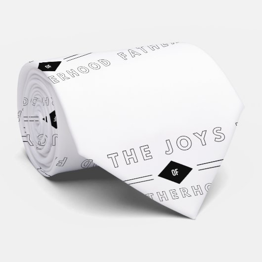 Vader Gifts uit Bride Stropdas (Opgerold)