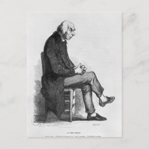 Vader Goriot, illustratie van Le Pere Briefkaart