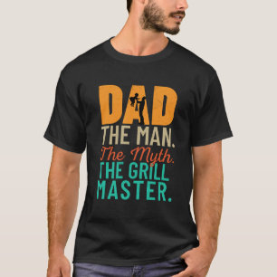Vader: Het Man. De mythe. De meester van de grill T-shirt