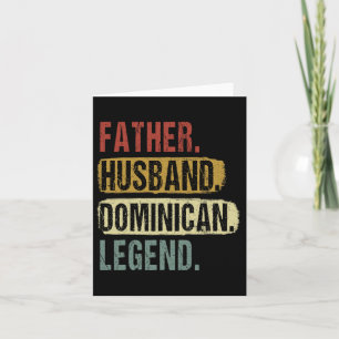 Vader Husnd Dominicaanse Legende Dominica Papa Vad Kaart