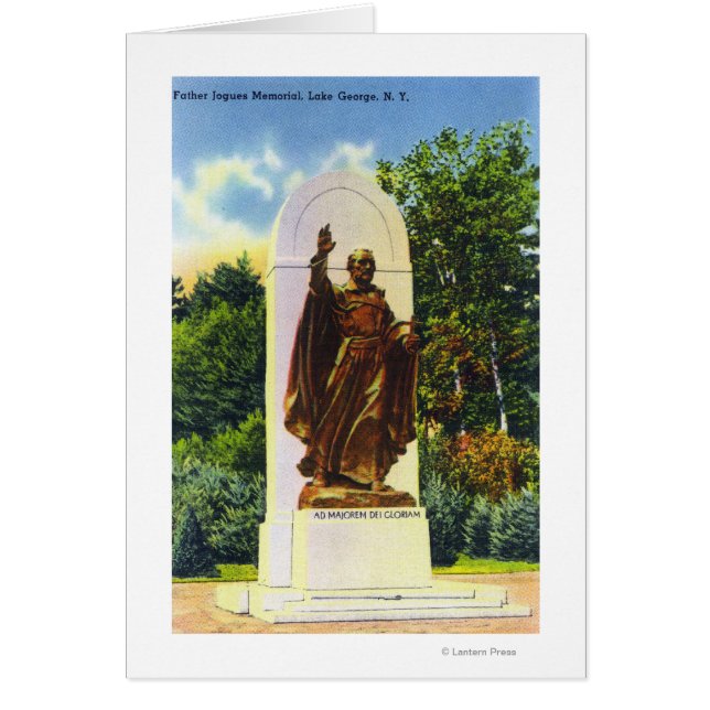 Vader Jogues Memorial Uitzicht (Voorkant)