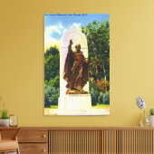 Vader Jogues Memorial Uitzicht Canvas Afdruk (Insitu (Woonkamer))