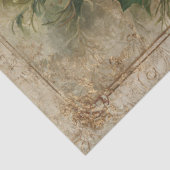 Vader Kerstman Elegante Decoupage Tissuepapier (Detail)