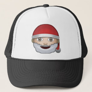 Vader Kerstmis Emoji Trucker Pet