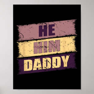 Vader Liefhebber Valentijn Citaat Grappig Hij Hem Poster