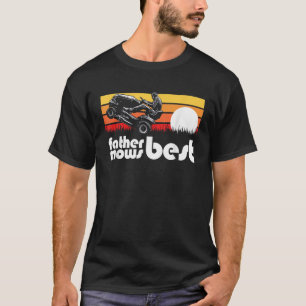 Vader maait beste rijdende grasmaaier Wheelie Funn T-shirt