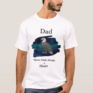Vader Mentor, Gids, Kracht & Hart Adelaar Tshirt