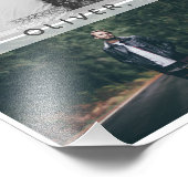 Vader met Kinderen en familie Papa 6 Collage Foto Afdruk (Hoek)