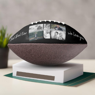 Vader met Kinderen en familie Papa Foto Collage American Football