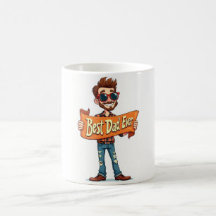 Vader Mok ☕ Grappig Retro Vaderdag cadeau
