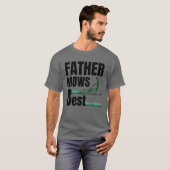 Vader Mows Beste cadeau T-shirt (Voorkant volledig)