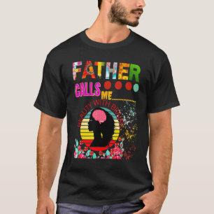 Vader noemt me schoonheid met hersenen t-shirt
