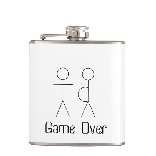 Vader om Flask te worden Heupfles (Voorkant)