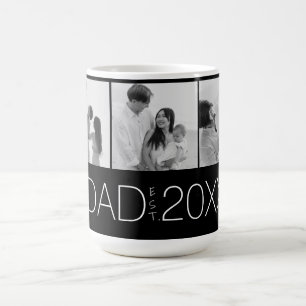 Vader Oprichtingsjaar Foto Cadeaus Moderne Vader Koffiemok