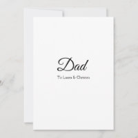 Vader papa voeg naam tekst vaderdag cadeaus toe