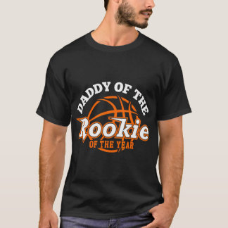Vader Rookie van het Jaar Basketbal Shirtdaddy van T-shirt