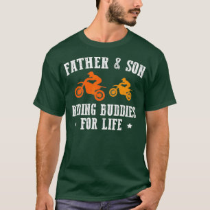 Vader Son Riding Buddies Dirt Bike Motocross T-shirt