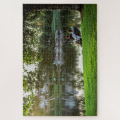 Vader Son Vist Puzzle Legpuzzel (Verticaal)