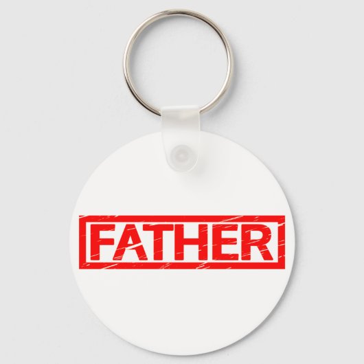 Vader Stamp Sleutelhanger (Voorkant)