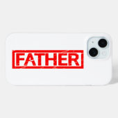 Vader Stempel Case-Mate iPhone Case (Achterkant (horizontaal))