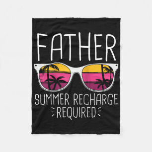 Vader Summer Recharge vereist grappige  gezongen Fleece Deken