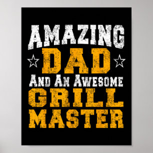 Vader Vader Rbecue Shirt BBQ Grill Master Pit Boss Poster
