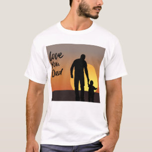 Vader vader Zoon Bond Fathers Dag T-shirt
