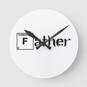 Vader... Vaderdag cadeau Ronde Klok