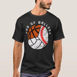 Vader Van Ballers Grappige Baseball Volleybal T-shirt