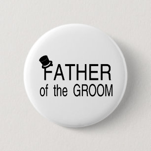 Vader van de bovenhoed ronde button 5,7 cm