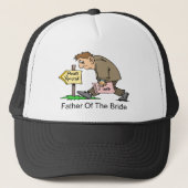 Vader van de Bride (arm huis) Trucker Pet (Voorkant)