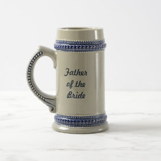 Vader van de Bride Beer Stein Bierpul