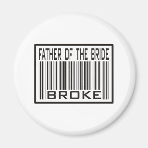 Vader van de Bride Broke Magneet