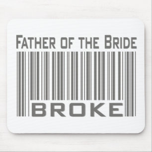 Vader van de Bride Broke Muismat