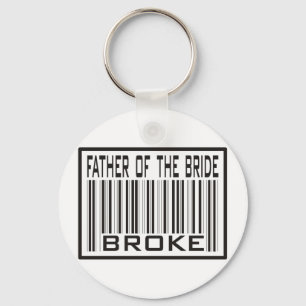 Vader van de Bride Broke Sleutelhanger