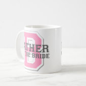 Vader van de Bride Cheer Koffiemok (Voorkant links)