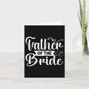 Vader van de Bride Funny Wedding Bachelor Party Kaart