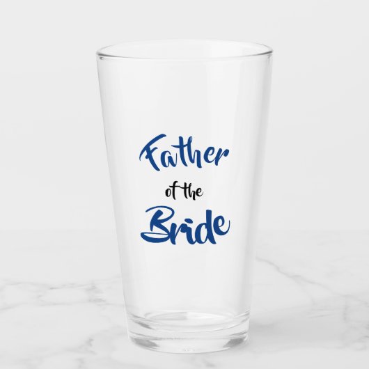 Vader van de Bride Glas (Voorkant)
