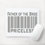 Vader van de Bride Priceless Muismat (Met muis)