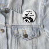 Vader van de Bride Ronde Button 5,7 Cm (In situ)