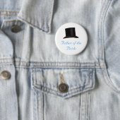 Vader van de Bride Ronde Button 5,7 Cm (In situ)