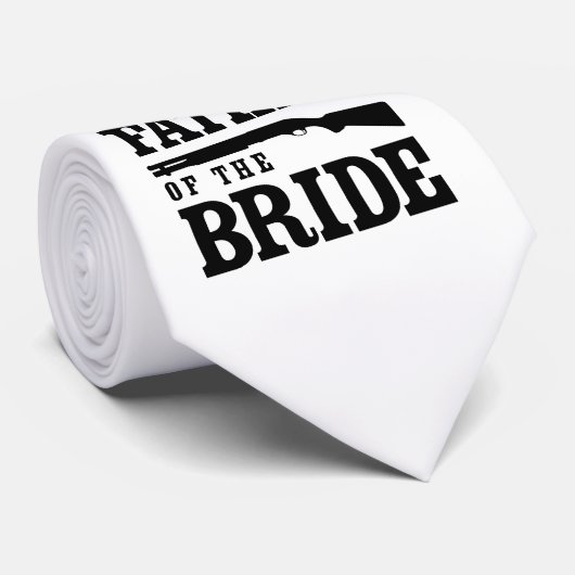 Vader van de Bride Stropdas (Opgerold)
