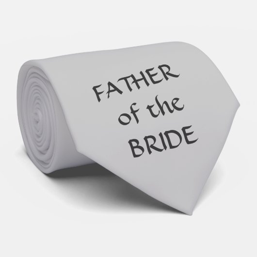 VADER VAN DE BRIDE - stropdas (Opgerold)