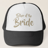 Vader van de Bride Trucker Hat Pet (Voorkant)