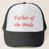 Vader van de Bride Trucker Pet (Voorkant)
