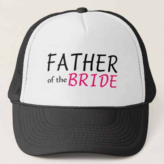 Vader van de Bride Trucker Pet (Voorkant)