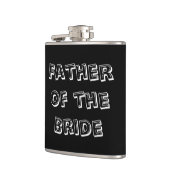 Vader van de Bride | Weddenschap Heupfles (Links)